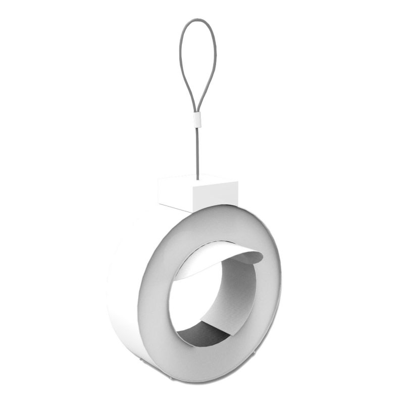 Metalen Voedersilo Wit