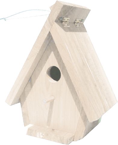 Vogelhuis Dennenhout Linda